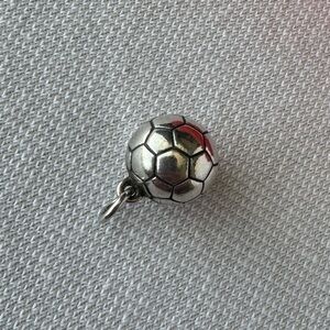 James Avery Silver Soccer Ball Charm